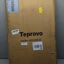 Teprovo Folding Hand Truck Dolly Cart,340LB Capacity Portable Aluminum Dolly Cart with Telescoping Handle and 7 Inch Rubber Wheels for Moving,Shopping,Travel,Office Use