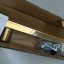 Gold Shower Drain, 2 in 1 Linear Shower Drain 24 Inch (Titanium Gold)