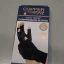 Copper Fit Hand Relief Compression Gloves, Large/X-Large