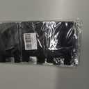 2 x BIAJIYA Card Holder for Back of Phone, Pouch Silicone Wallet Sleeve Pocket Stick-on ID Credit Card for All Smartphones (Black*5)