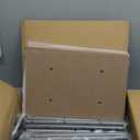 STORAGE MANIAC 3-Section Laundry Sorter with Foldable Ironing Board, Heavy-Duty Rolling Laundry Cart with and Removable Bags, Triple Laundry Hamper with Wheels, Dark Grey