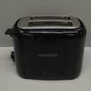 Proctor Silex 2-Slice Toaster with Extra Wide Slots for Bagels, Cool-Touch Walls, Shade Selector, Toast Boost, Auto Shut-off and Cancel Button, Black (22305)