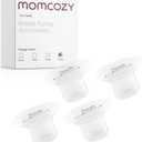 Momcozy Original V1 Pro/V2 Pro Breast Pump Replacement Accessories,Flange Insert 21mm Only for Momcozy V1 Pro/V2, 4PCS