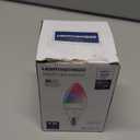 Lightinginside E12 Smart Light Bulbs 60W Equiv., Work with Alexa/Google Home/SmartLife, 500LM 6W RGBCW Candle Candelabra LED Light Bulbs, No Hub Required, 2.4G WiFi Bluetooth Bulb, ETL Listed, 4PCS