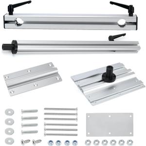 Removable Table Bracket Mount RV Accessories Detachable Height Adjustable Aluminum 360 Degree Rotation for Yachts RV Motorhome