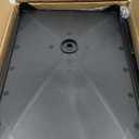 2-Tier Large Dish Drying Rack, Black Kitchen Counter Organizer with Detachable Design, Utensil Holder, Drainer for Plates, Bowls and Glassware