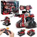 W WISE BLOCK Robot Building Kit, STEM Robotics for Kids Ages 8-12, 533 Pcs Robot Kits Erector Set Rc Toy for Kids Age 8+, DIY Build Science Educational Gift for Age 8 9 10 11 12+ Boys & Girls