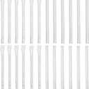 MOUYAT 6 Pairs 16 inch Bottom Mount Drawer Slide, Heavy Duty Drawer Rails with Mounting Screws, Replace Drawer Track Hardware, Fits Bottom/Side-Mounted Drawer, White