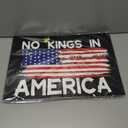 2 x No Kings in America Yard Sign, Double Sided, 12 x 18 inches, Weatherproof Corrugated Plastic with H Stakes