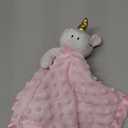 Pro Goleem Unicorn Loveys for Babies Soft Plush Pink Security Blanket for Girls Snuggle Toy Stuffed Animal Lovies for Babies Baby Girl Gifts for Newborn, Infant and Toddler, 16 Inch