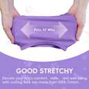 Dog Shirts for Small Dogs Boy Girl 2 Pack Stretchy Lightweight Spring Calm Puppy Clothes Breathable Tshirts for Medium Dogs Purple Size S for Easter,S- Chest 15"