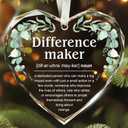 Thank You Gifts - Appreciation Gifts for Women, Boss, Coworker, Teacher, Nurse, Employee - Inspirational Farewell Goodbye Going Away Glass Thank You Ornament 2025