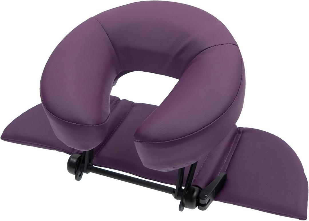 VARIPOWDER Massage Table Headrest Face Cradle Cushion with Pad, Adjustable Standard Universal Massage Table Bed Face Cradle Spa Headrest face Cradle for Massage Tables Equipment