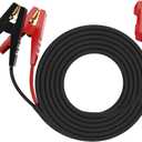 Jumper Cables Works with Milwaukee 18v Batteries, 8 Gauge 6.5 Ft Car Battery Jump Starter, Heavy Duty Automotive Booster Cables for Jump Starting Dead or Weak Battery with Carrying Bag (No Battery)