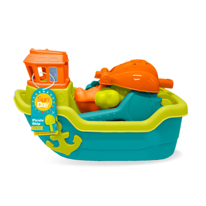 Sun Day Pirate Ship Beach Toy Set