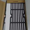 Adviace 18 Inches Grill Grates Replacement for Charbroil Performance 463377319, 463376419, 463376519, 463376319, Cast Iron Cooking Grid Grates for Char-Broil G470-0002-W1, G470-0003-W1, G321-0005-W1.