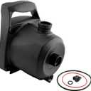 New Redesigned Pool Booster Pump Body, Compatible With Polaris PB4SQ Zodiac, Upgraded Cover Housing Part, Replaces#: R0723100 Reinforced on Bottom and Top Areas Stop Leaking
