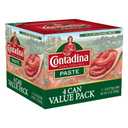 CONTADINA Tomato Paste, 4 Pack, 6 oz Cans (EXP 06/28/26)