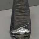 DECOMOMO Storage Bins, Cube Storage Bin with Labels, Fabric Storage Cubes for Shelves (10.5" x 11" / 6pcs, Black)