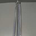 Kenney Nicholas Twist & Fit No Tools Tension Curtain Rod, 28 to 48 Inch Brushed Nickel Silver Extendable Rod, Easy Install