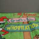 Sunwer Welcome Xmas Door Cover Green Elf Christmas Winter Holiday Party Decoration Front Porch Sign Backdrop Banner for Home Indoor Outdoor Decor