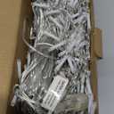 Brizled Christmas Icicle Lights, 29ft 360 LED Outdoor Icicle Lights Color Changing with Remote, 11 Function Connectable Christmas Lighting Warm White & Multicolor Xmas Lighting for Xmas Home Wedding