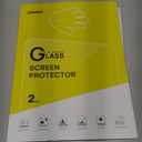 SPARIN Paper Glass Screen Protector for Microsoft Surface Pro 11/Pro 10/Pro 9/Pro 8/Pro X [13 Inch], 2 Pack Tempered Glass with Easy Alignment Tool, Matte Anti-Glare, Write Like on Paper, Surface Pen Support