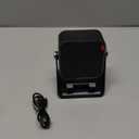 Wireless Induction Speaker 5-in-1 Bluetooth Speaker with Phone Stand,Stereo Sound, 3500mAh Rechargeable, 8 RGB Ambient Light, 360 Adjustable Holder for iPhone/Android/iPad,Gifts for Men Women (Black)