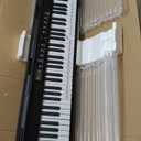 88 Key Digital Piano, Semi Weighted Electronic Keyboard Piano with Music Stand, Power Supply, Bluetooth, MIDI, for Beginner Professional at Home, Stage