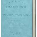 Employees Appreciation Notebook Thank You Gift, Team Gifts for Leadersr Boss Coworker, Journals for Work Writing Travel Business