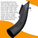 deawater 1pcs Lower Bagger Discharge Chute AM143911 for John Deere 102 105 115 125 135 D100 L100 LA100 X110 D L LA X Sabre 1338GS 1538HX 1646HS