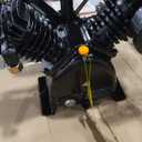 Cast Iron Twin Cylinder Air Compressor Pump Replacement, 145PSI 4HP, 8Bar