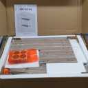 SICOTAS Rattan Nightstands Set of 2 Bedside Table - Boho Narrow End Table Living Room Set of 2 Side Table with Rattan Storage Shelves for Small Space (Reclaimed Caramel Oak)