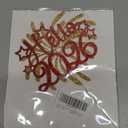 Hello 2026 Cake Topper, Welcome 2026 Cake Decorations for Cheers to 2026, Happy New Year Night Theme Winter Festive Holidays Party Supplies, Gold Glitter