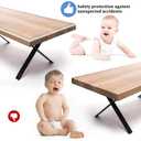 2 x Baby Proofing, Clear Edge Protector Strip for Kids, Upgrade Silicone Soft Corner Protectors with Pre-Taped Strong Adhesive, 6.6Ft Edge Protectors Baby Proofing for Cabinets, Tables, Drawers