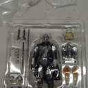 MAFEX No. 256 THE MANDALORIAN CHROME Ver. Total Height: Approx. 6.3 inches (160 mm), Painted Action Figure