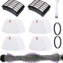 Leadaybetter Brush Roll Belt Filter Replacement for Shark Navigator Lift Away NV350 NV351 NV352 NV356E S2 NV360 NV355 NV356 NV357 NV358 Vacuum Cleaner