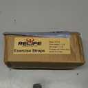 RELIFE REBUILD YOUR LIFE Lifting Hooks for Men and Women(Pair), Pull Up Straps, Gym Reapers Lifting Wrist Grips, Heavy Powerlifting, Lifting Hooks for Weight Lifting (Black)