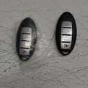 Keyless2Go Replacement for 4 Button Proximity Smart Key Nissan Infiniti KR5S180144106 S180144106 285E3-4CB6C - 2 Pack