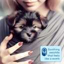 Race&Herd Yorkie Puppy Essentials Pet Carrier - Dog Carriers for Small Dogs Sling, Front Dog Carriers for Small Dog Puppy Carrier, Pet Carrier for Small Dogs Backpack Carrier 5-10 lbs (Black)