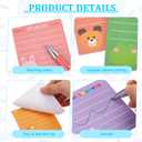 24 Pcs Christmas Inspirational Gifts Bulk, Cute Inspirational Sticky Notes with Fun Pens, 360 Sheets, Employee Appreciation Gift Bulk Mini Motivational Gift for Coworkers Teacher Nurse Office Supplies