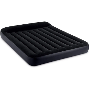 Intex Dura-Beam Standard Pillow Rest Classic Air Mattress Series with Internal Pump, Queen Size