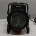 Buyplus Greenhouse Heater with Digital Thermostat, 1500W Outdoor Heaters for Patio, Overheat Protection & 3S Fast Heating, Electric Space Heater for Patio, Garage, Greenhouse, Flower House, Red