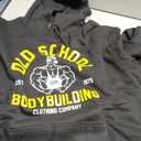 HOODIE "VINTAGE GOLD'S" BLACK, 2XL