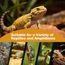 2Pack Reptile Heat Lamp, 150W Reptile Heat Emitter Infrared Basking Spot Light, UVA Daylight Heat Lamp Bulbs for Chickens Coop Reptiles Pets Brooder Use