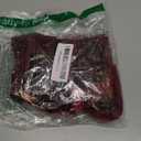 12Pcs Burgundy Velvet Ribbon Bows Christmas Tree Decorations,5in x 10in Xmas Ornaments for Tree Home Party Front Door Wreath Garland Holiday Decor