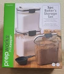 Prokeeper 3Pcs Baker 1/2 Storage Set
