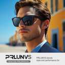 Polarized Sunglasses for Mens Womens - Fashion Men Sun Glasses Shades for Driving Fishing Lightweight UV Protection (Black/Gradient Black/Black)