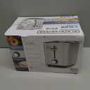 BLACK+DECKER 2-Slice Toaster with 7 Toast Shade Settings, Extra-Wide Slots for Bagels, Stainless Steel Exterior Finish