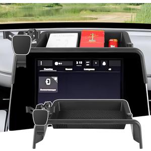Car Phone Holder Center Console Organizer for Jeep Compass 2022-2026【Only 8.4-inch Screen】 Auto Accessories Navigation Bracket Interior Decoration Mobile Cell Phone Mount case